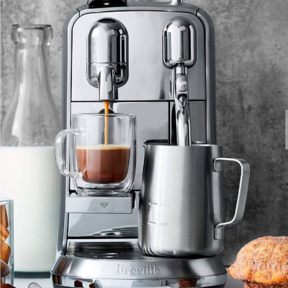 Nespresso Creatista Plus Espresso Machine by Breville - Stainless Steel